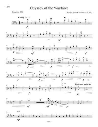 Odyssey to the Wayfarer (String Orchestra)