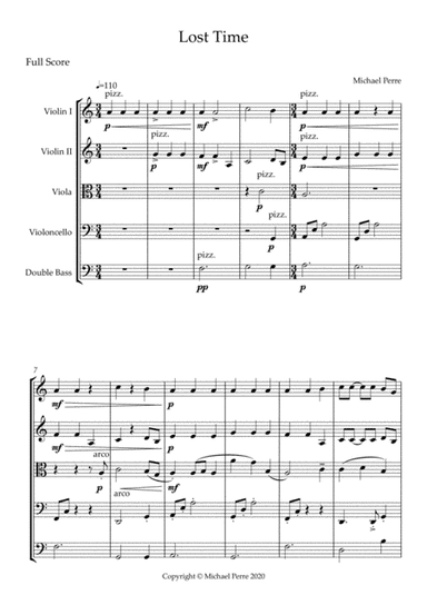 Lost Time (for String Orchestra)