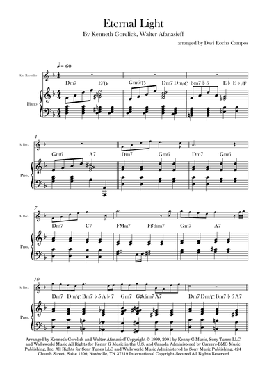 Eternal Light (arr. Davi Rocha Campos)