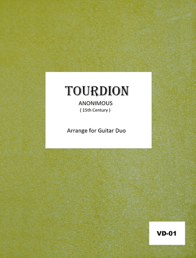 TOURDION [Guitar Duo] (arr. Cicero Gallinari)