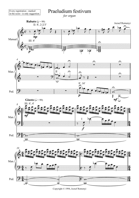 Praeludium festivum - A4 version
