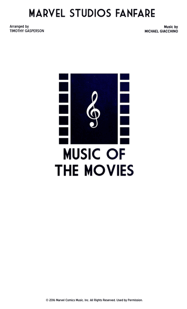 Marvel Studios Fanfare 3 (arr. Timothy C. Gasperson)