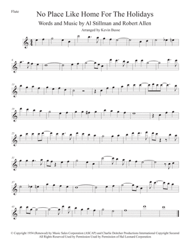 (There's No Place Like) Home For The Holidays (arr. Kevin Busse)