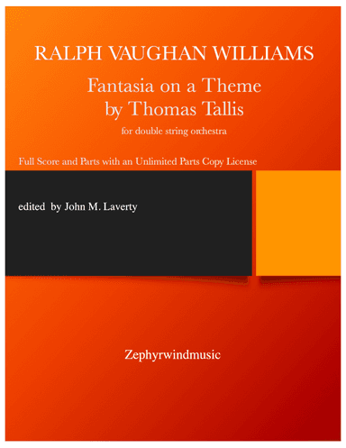 Fantasia on a Theme by Thomas Tallis for Double String Orchestra (arr. John M. Laverty)