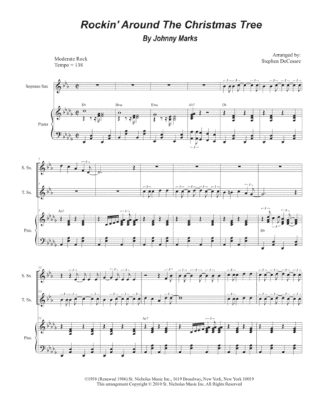 Rockin' Around The Christmas Tree (arr. Stephen DeCesare)