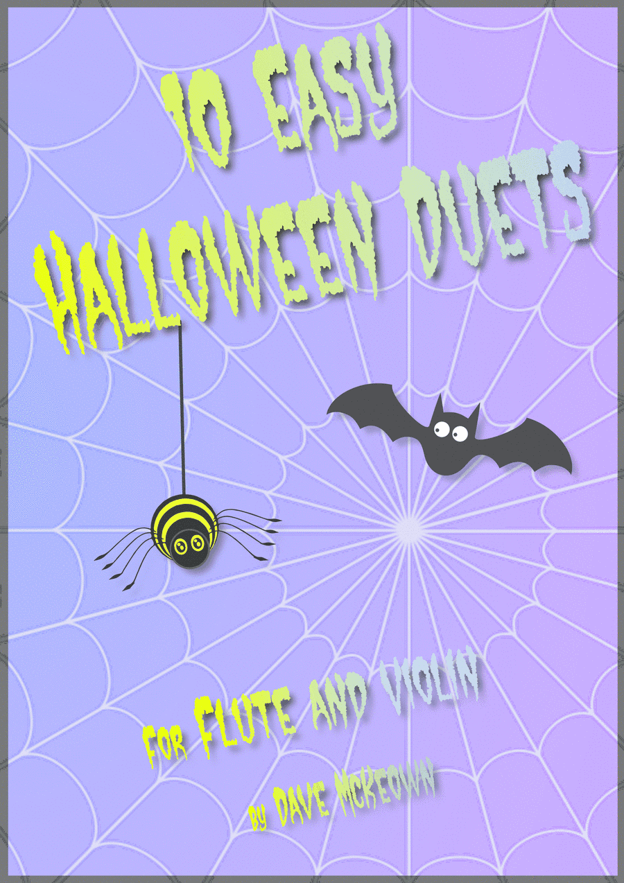 10 Easy Halloween Duets for Flute and Violin
