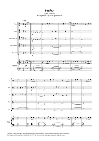 Perfect (arr. Rodrigo Faleiros)