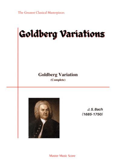 Bach-Goldberg Variation(Complete) (arr. MPS)