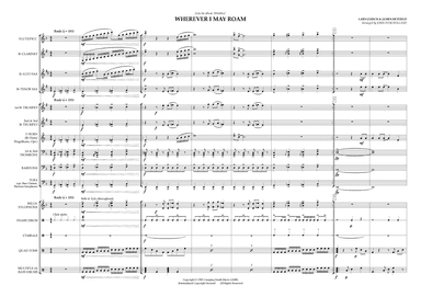Wherever I May Roam (arr. John Ivor Holland)