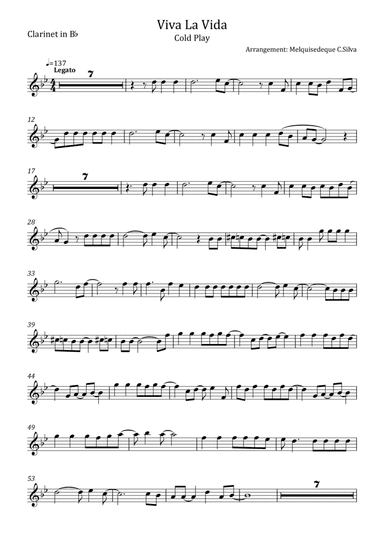 Viva La Vida (arr. Melquisedeque C.Silva)