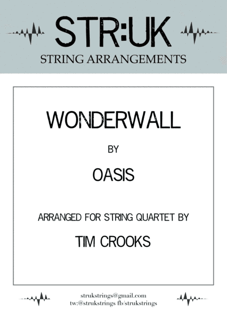 Wonderwall (arr. Tim Crooks)