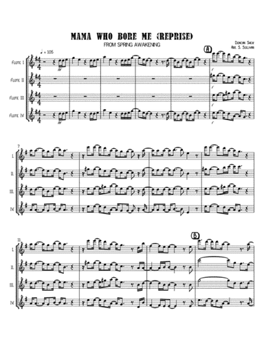 Mama Who Bore Me (arr. Sean Sullivan)