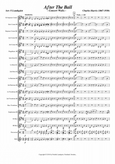 After The Ball (arr. Fredrik Lundquist)