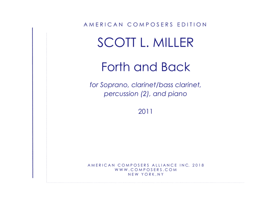 [MillerS] Forth and Back