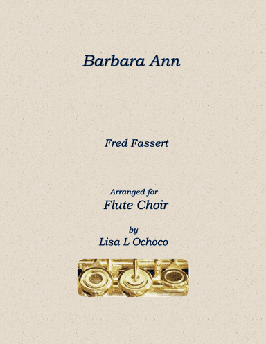 Barbara Ann (arr. Lisa L Ochoco)