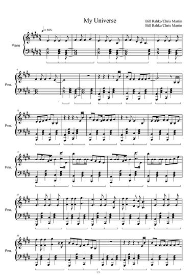 My Universe (arr. Coldplay X Bts)