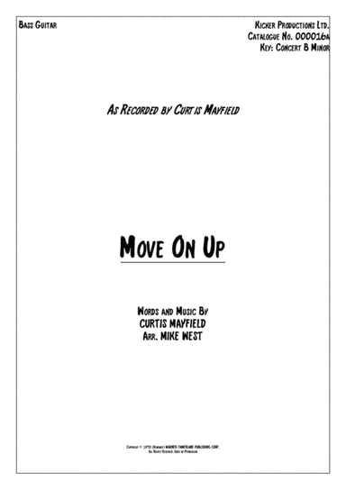 Move On Up (arr. Mike West)