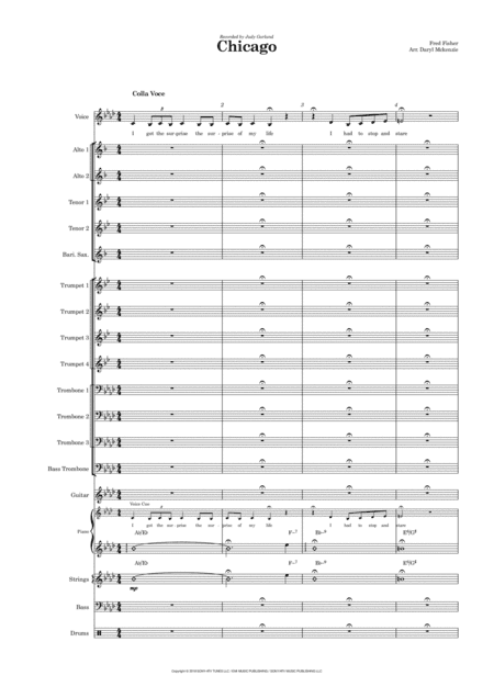 Chicago (that Toddlin' Town) (arr. Daryl McKenzie)