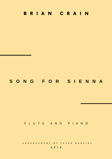 Song For Sienna (arr. César Madeira)