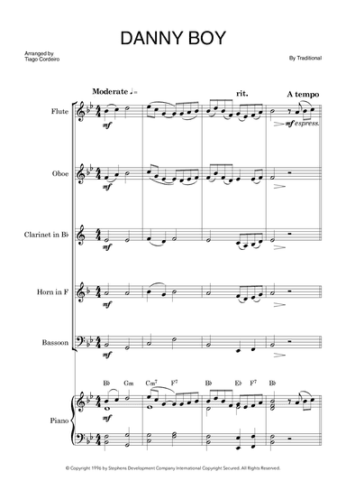 Danny Boy (arr. Tiago Cordeiro)
