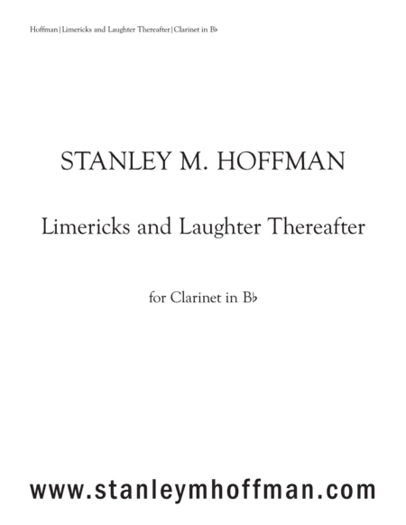Limericks and Laughter Thereafter