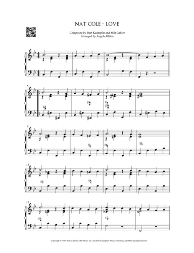 L-o-v-e (arr. Angela Klöhn)