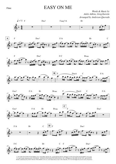 Easy On Me (arr. Anderson Quevedo)