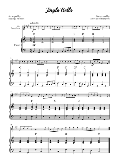 Jingle Bells (arr. Rodrigo Faleiros)