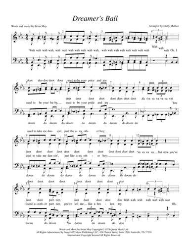 Dreamer's Ball (arr. Holly McKee)