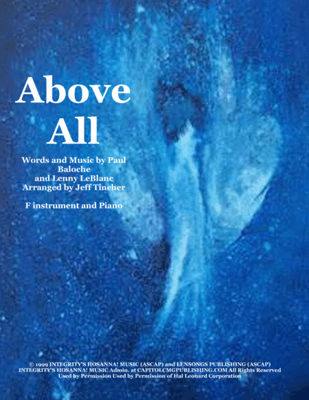 Above All (arr. Jeff Tincher)