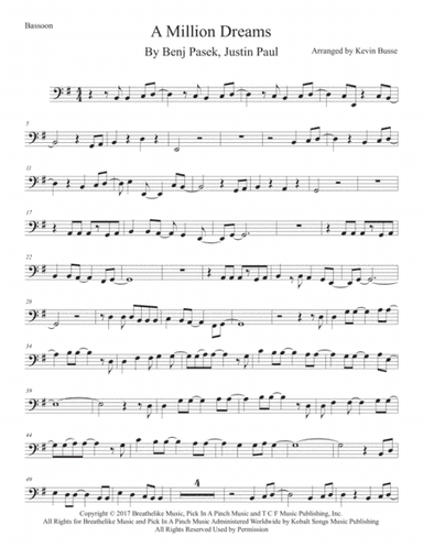 A Million Dreams (arr. Kevin Busse)