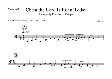Christ the Lord is Rises today (arr. Davi Rocha Campos)