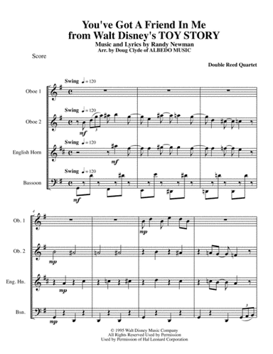 You've Got A Friend In Me (arr. Doug Clyde)