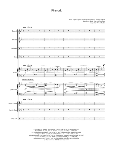 Firework (arr. David Maddux)