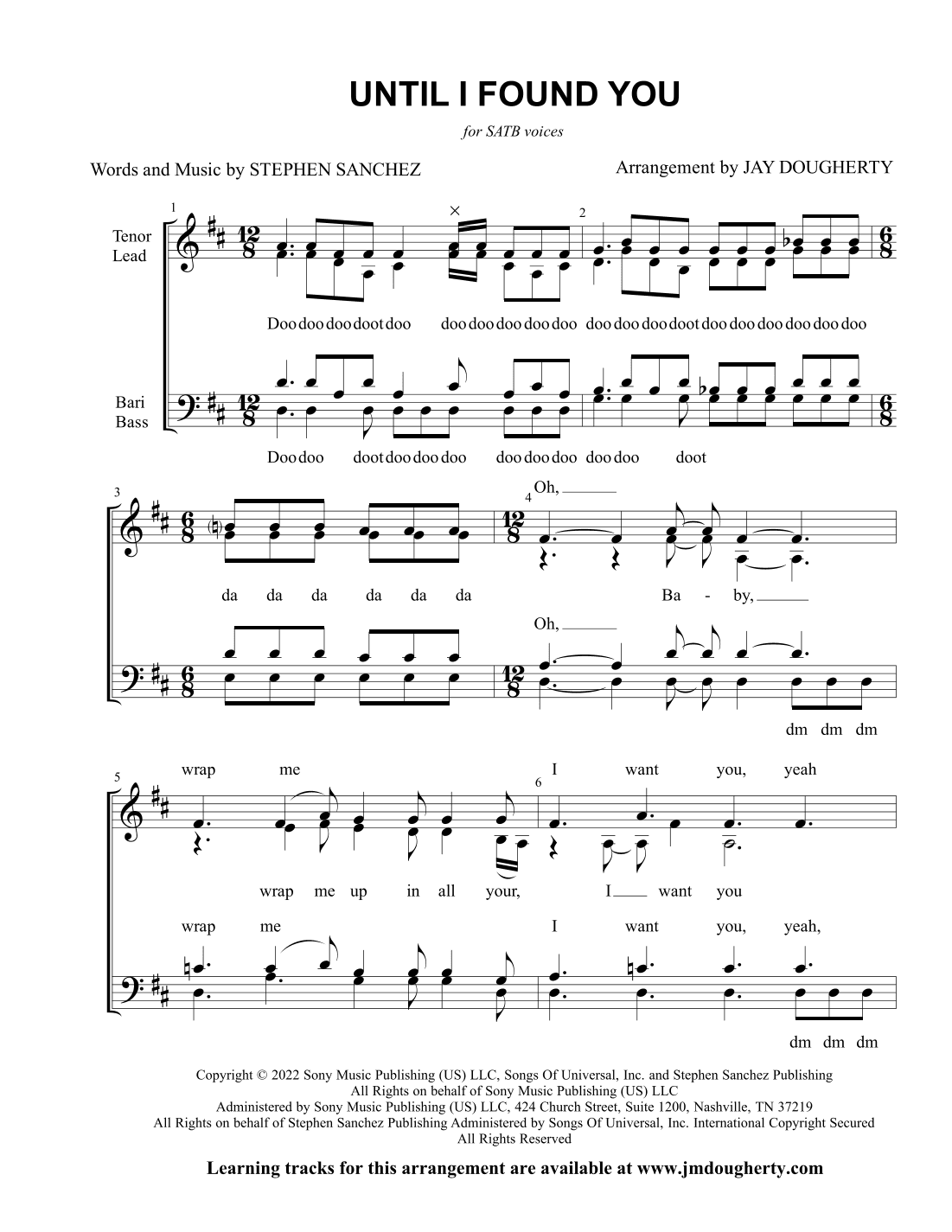 Until I Found You (arr. Jay Dougherty)
