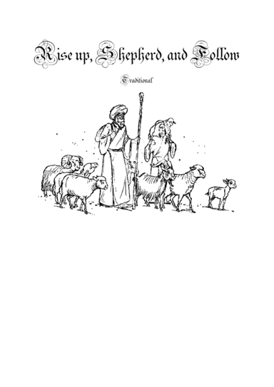 Rise up Shepherd and follow - Chor SSAA (arr. Thomas Müller)