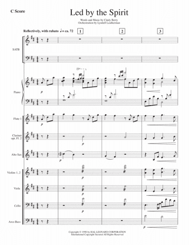 Led By The Spirit (arr. Lyndell Leatherman)
