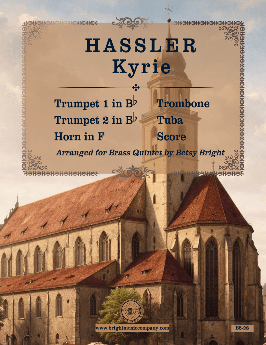 Kyrie from Missa secunda (arr. Betsy Bright)