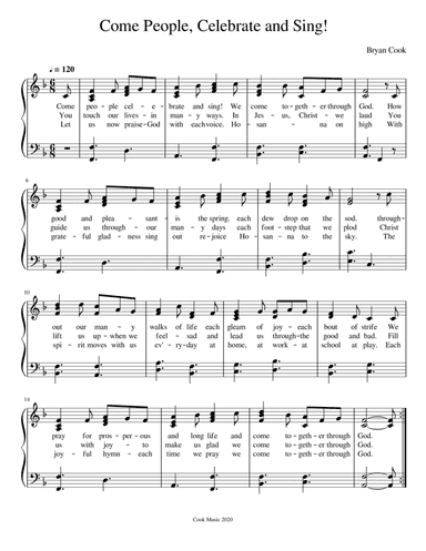 Come People Celebrate and Sing