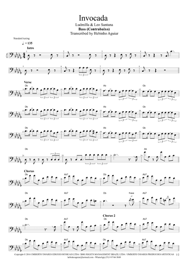 Invocada (arr. @hebinhoaguiar)