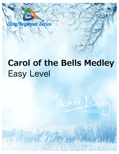 Carol of the Bells / God Rest Ye Merry Gentlemen - 4 Clarinets (with optional Bass Clarinet part) (arr. www.mattrileymusic.com)