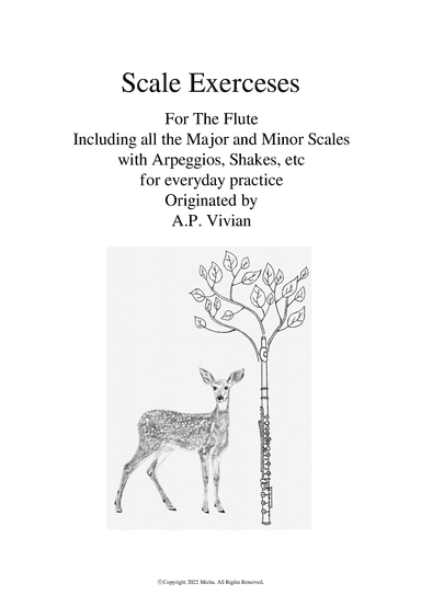 Scale Exercises For The Flute (arr. Micha)