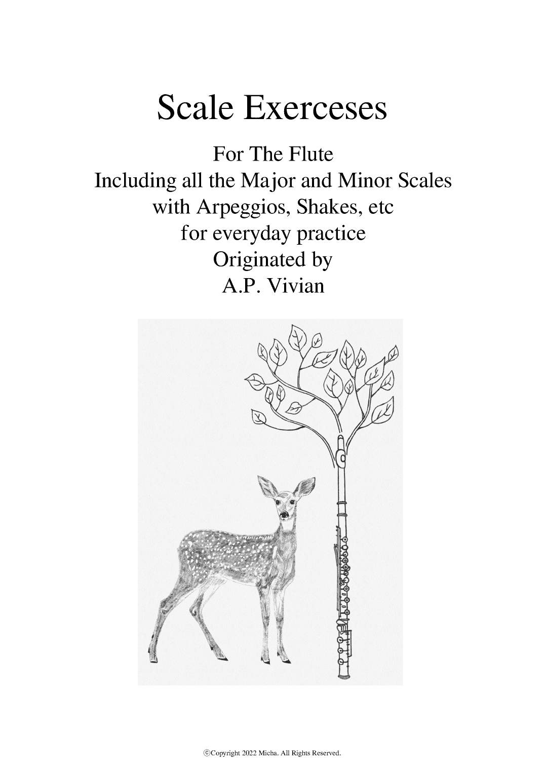 Scale Exercises For The Flute (arr. Micha)