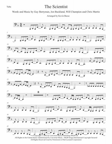 The Scientist (arr. Kevin Busse)