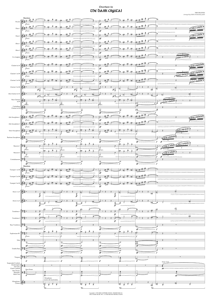 Overture (arr. John Ivor Holland)