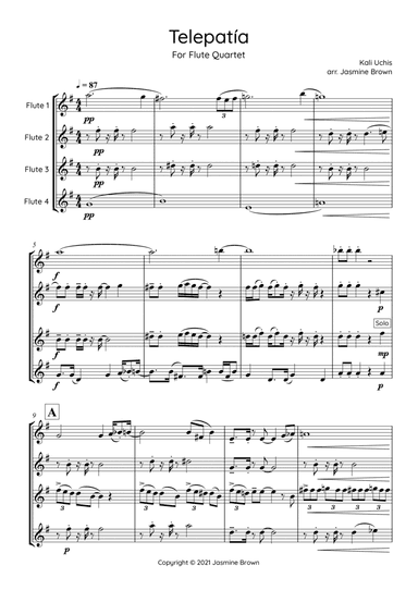 Telepatia (arr. Jasmine Brown)