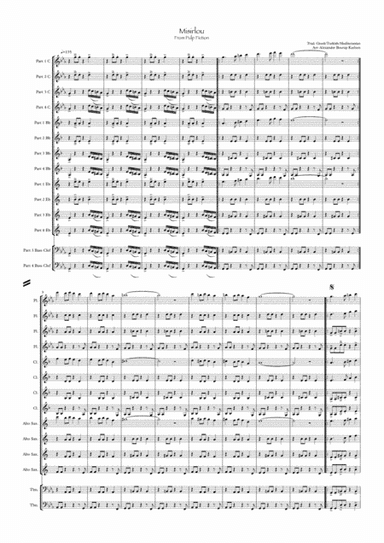 Misirlou - from Pulp Fiction, Four part flexi (arr. Alexander Bosrup Karlsen)