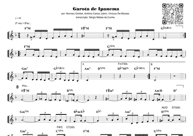 The Girl From Ipanema (garôta De Ipanema) (arr. Piano)