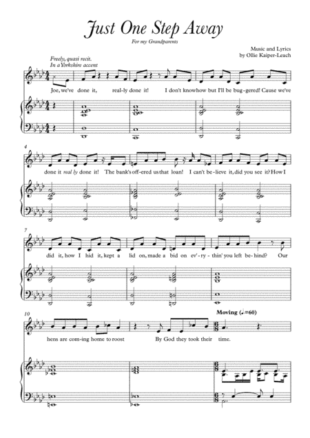 Just One Step Away (Tenor Solo) from 'Breaking the Fifth Wall'