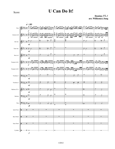 U Can Do It! (arr. Will Jung)